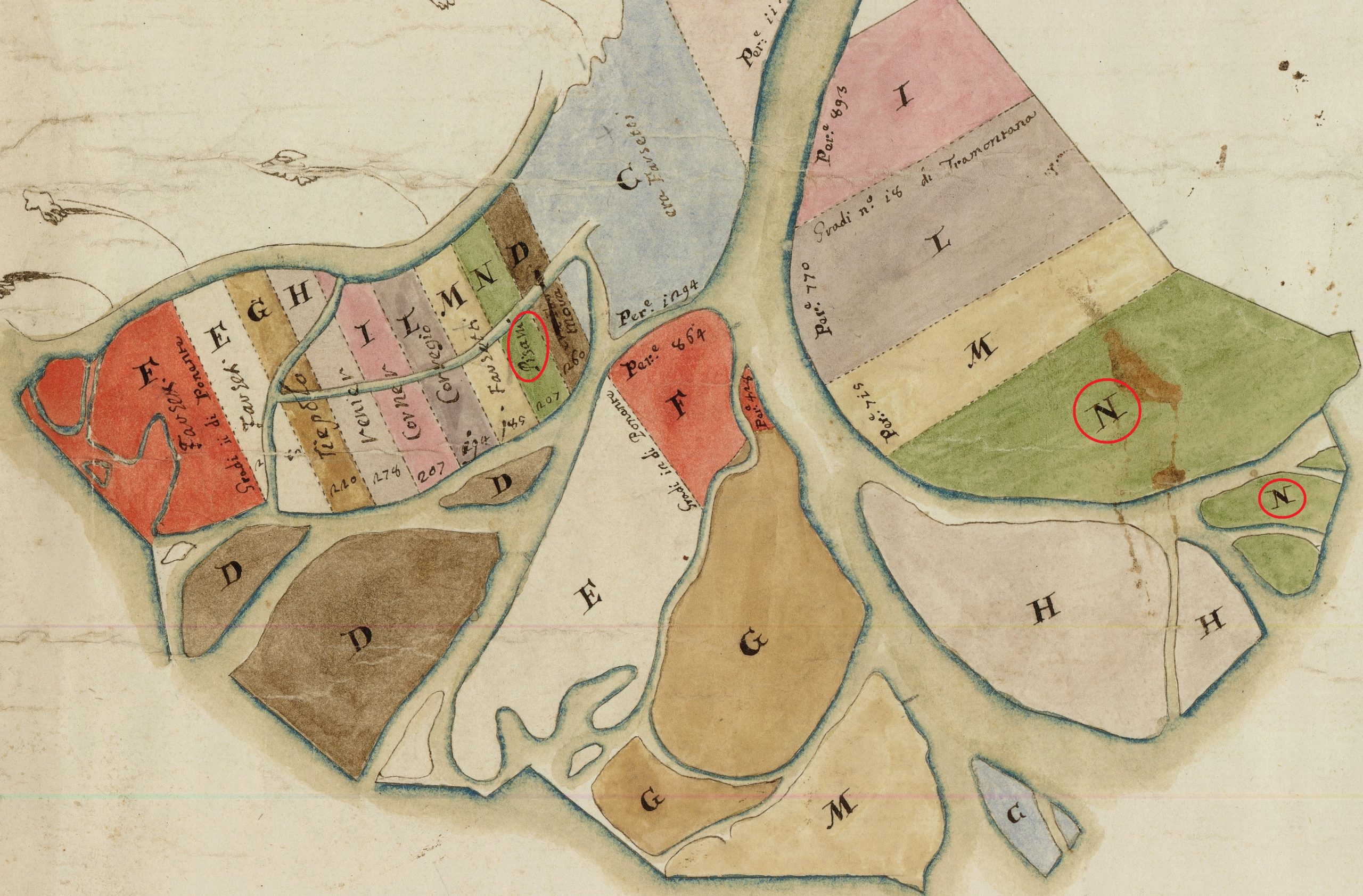 Giovanni Andrea Cornello, 22.08.1690, Assegnazione terre asta 1657 - ASVe, SEA PO, d.46 particolare